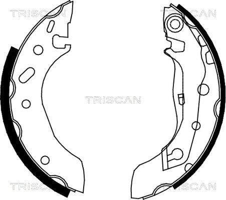 Triscan 8100 10586 - Əyləc Başlığı Dəsti furqanavto.az