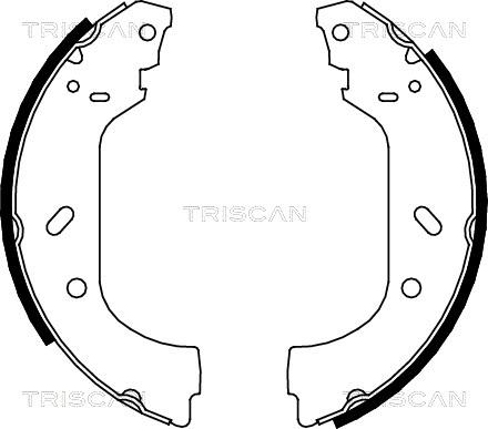 Triscan 8100 10588 - Əyləc Başlığı Dəsti furqanavto.az