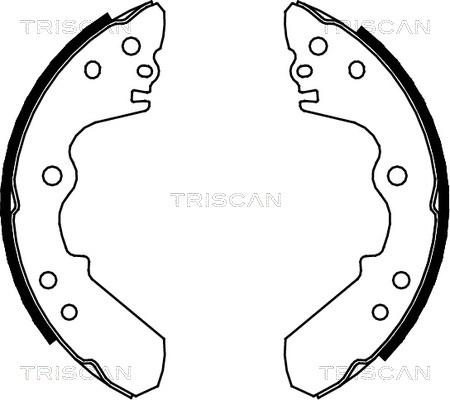 Triscan 8100 10528 - Əyləc Başlığı Dəsti furqanavto.az