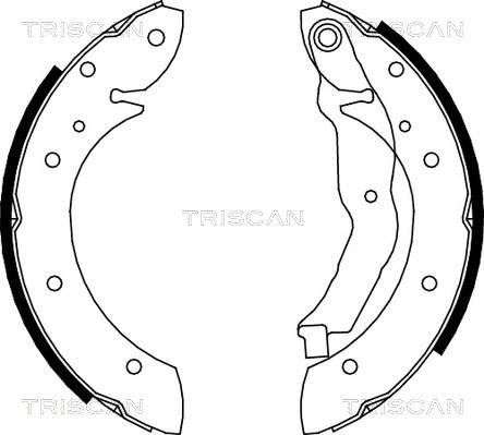 Triscan 8100 10575 - Əyləc Başlığı Dəsti furqanavto.az