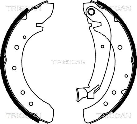 Triscan 8100 10576 - Əyləc Başlığı Dəsti furqanavto.az