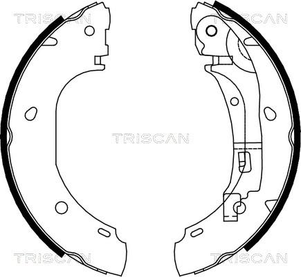 Triscan 8100 10007 - Əyləc Başlığı Dəsti furqanavto.az