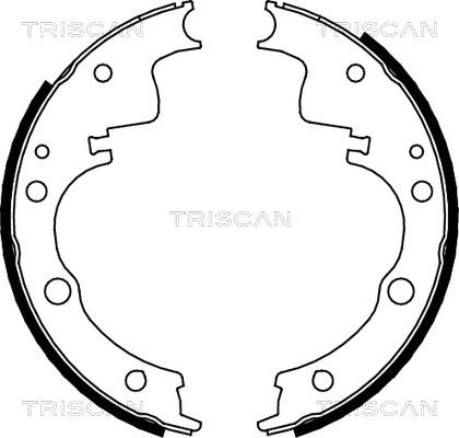 Triscan 8100 10014 - Əyləc Başlığı Dəsti furqanavto.az