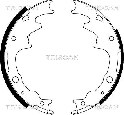 Triscan 8100 10015 - Əyləc Başlığı Dəsti furqanavto.az