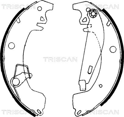 Triscan 8100 10031 - Əyləc Başlığı Dəsti furqanavto.az