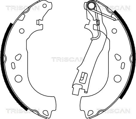 Triscan 8100 10028 - Əyləc Başlığı Dəsti furqanavto.az