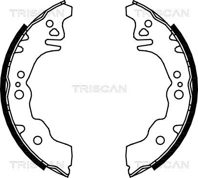 Triscan 8100 10027 - Əyləc Başlığı Dəsti furqanavto.az