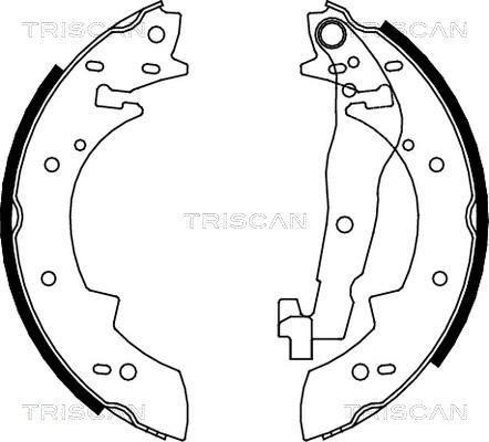 Triscan 8100 10307 - Əyləc Başlığı Dəsti furqanavto.az