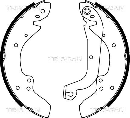 Triscan 8100 10374 - Əyləc Başlığı Dəsti furqanavto.az