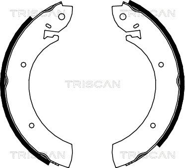 Triscan 8100 10272 - Əyləc Başlığı Dəsti furqanavto.az