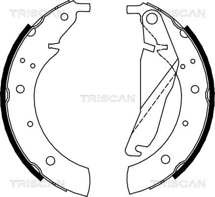 Triscan 8100 11432 - Əyləc Başlığı Dəsti furqanavto.az