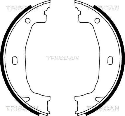 Triscan 8100 11011 - Əyləc Başlığı Dəsti furqanavto.az