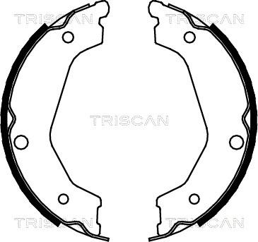 Triscan 8100 18004 - Əyləc başlığı dəsti, dayanacaq əyləci furqanavto.az