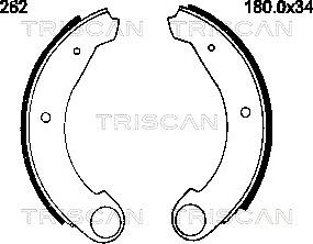 Triscan 8100 38262 - Əyləc Başlığı Dəsti furqanavto.az