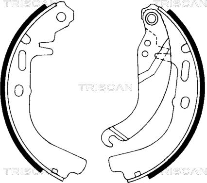 Triscan 8100 24327 - Əyləc Başlığı Dəsti furqanavto.az