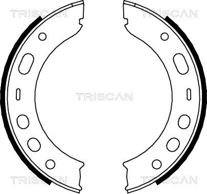 Triscan 8100 20002 - Əyləc başlığı dəsti, dayanacaq əyləci furqanavto.az