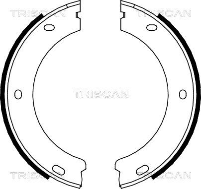 Triscan 8100 28522 - Əyləc başlığı dəsti, dayanacaq əyləci furqanavto.az