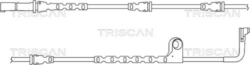 Triscan 8115 11040 - Xəbərdarlıq Kontakt, əyləc padinin aşınması furqanavto.az