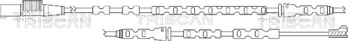 Triscan 8115 11053 - Xəbərdarlıq Kontakt, əyləc padinin aşınması furqanavto.az