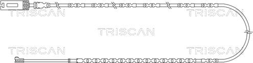 Triscan 8115 11066 - Xəbərdarlıq Kontakt, əyləc padinin aşınması furqanavto.az