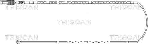 Triscan 8115 11024 - Xəbərdarlıq Kontakt, əyləc padinin aşınması furqanavto.az