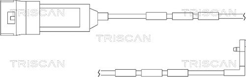 Triscan 8115 24009 - Xəbərdarlıq Kontakt, əyləc padinin aşınması furqanavto.az