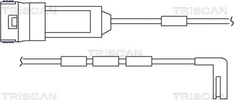 Triscan 8115 24006 - Xəbərdarlıq Kontakt, əyləc padinin aşınması furqanavto.az