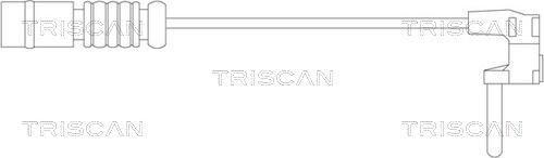 Triscan 8115 23015 - Xəbərdarlıq Kontakt, əyləc padinin aşınması furqanavto.az
