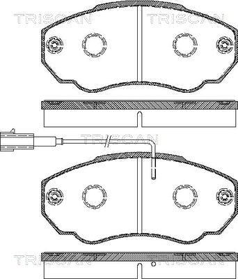 BOSCH BP416 - Əyləc altlığı dəsti, əyləc diski furqanavto.az