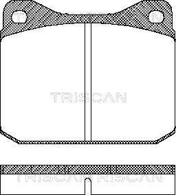 BOSCH 0 986 TB2 474 - Əyləc altlığı dəsti, əyləc diski furqanavto.az