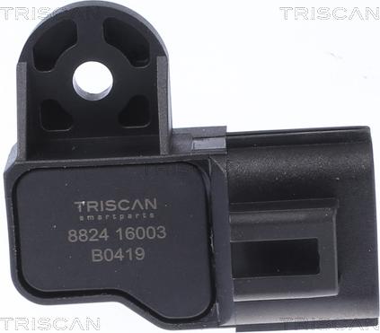 Triscan 8824 16003 - Sensor, suqəbuledici manifold təzyiqi furqanavto.az