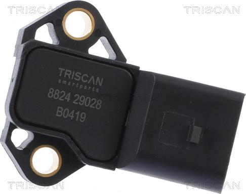 Triscan 8824 29028 - Sensor, suqəbuledici manifold təzyiqi www.furqanavto.az