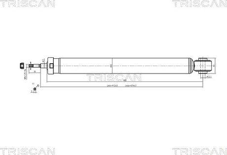 Triscan 8705 50201 - Amortizator furqanavto.az