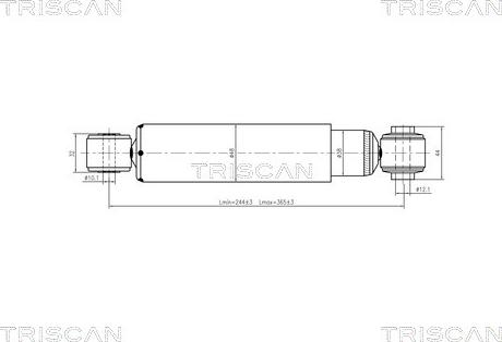 Triscan 8705 15203 - Amortizator furqanavto.az