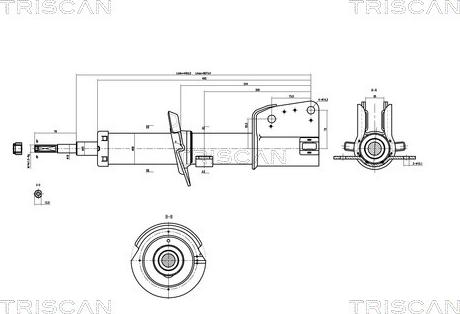 Triscan 8705 10101 - Amortizator furqanavto.az