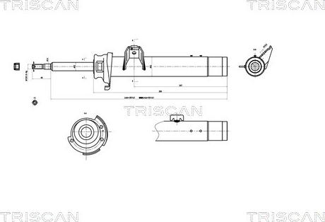 Triscan 8705 11101 - Amortizator furqanavto.az