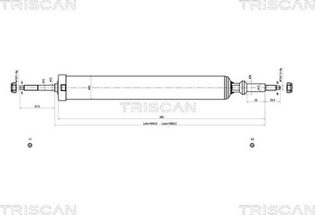 Triscan 8705 11201 - Amortizator www.furqanavto.az