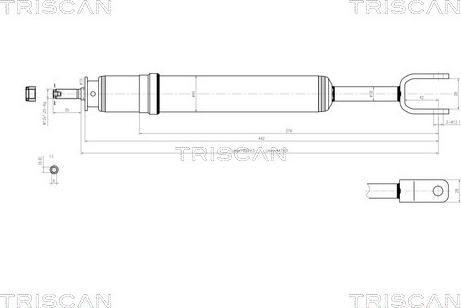 Triscan 8705 29109 - Amortizator furqanavto.az