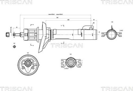 Triscan 8705 29103 - Amortizator furqanavto.az