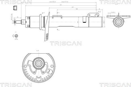 Triscan 8705 29102 - Amortizator furqanavto.az