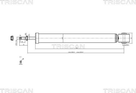 Triscan 8705 29202 - Amortizator furqanavto.az