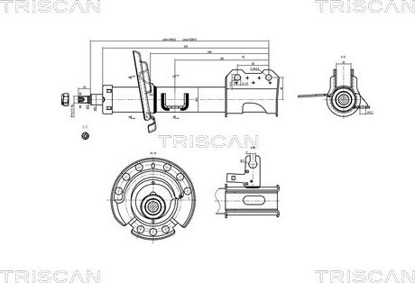 Triscan 8705 24103 - Amortizator furqanavto.az