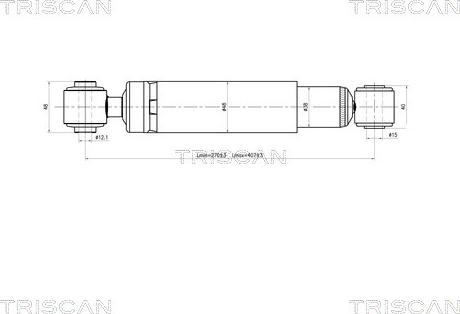 Triscan 8705 24201 - Amortizator furqanavto.az