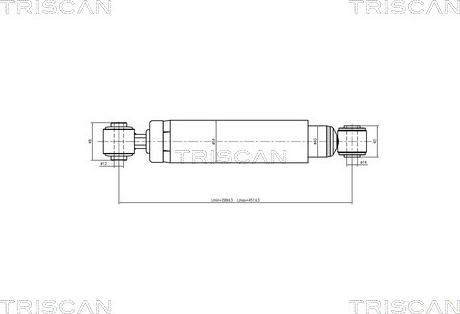 Triscan 8705 24203 - Amortizator furqanavto.az