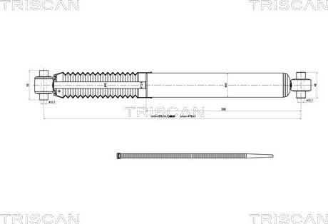 Triscan 8705 28204 - Amortizator furqanavto.az