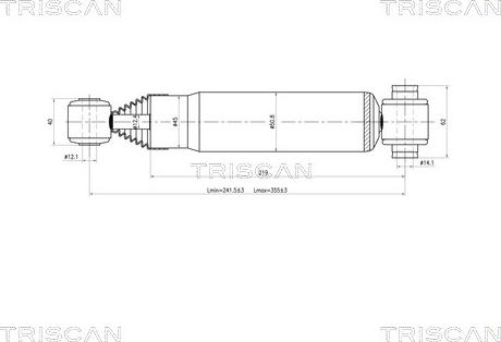 Triscan 8705 28201 - Amortizator furqanavto.az