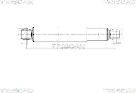 Triscan 8705 23201 - Amortizator furqanavto.az