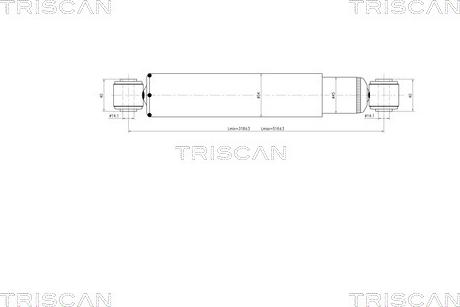 Triscan 8705 23202 - Amortizator www.furqanavto.az