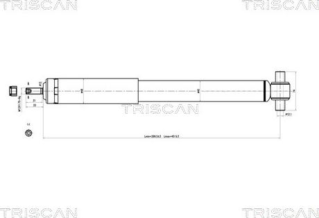 Triscan 8705 27201 - Amortizator furqanavto.az