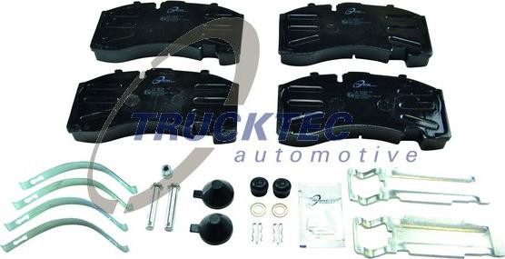 Trucktec Automotive 90.35.011 - Əyləc altlığı dəsti, əyləc diski furqanavto.az